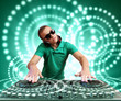 dj and mixer