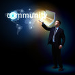 Photo: Modern technology in business Modern technology in business