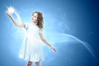 Child with magic light