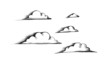 Illustration: Sketch of clouds Sketch of clouds