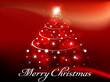 abstract christmas background with sparkle