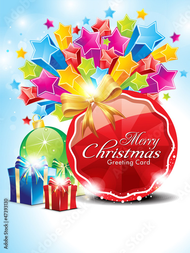 Vector: abstract glossy christmas background with stars abstract glossy christmas background with stars