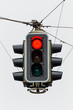 Ampel mit rotem Licht