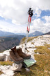 Wanderschuhe in den Dolomiten - Alpen