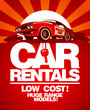 Car rentals design template