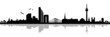 Düsseldorfer Skyline Schatten