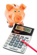 Rotstift, Sparschwein und Taschenrechner