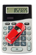 Auto und Taschenrechner