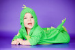 adorable baby in a costume