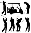 Vector: Golf Player Golf Player