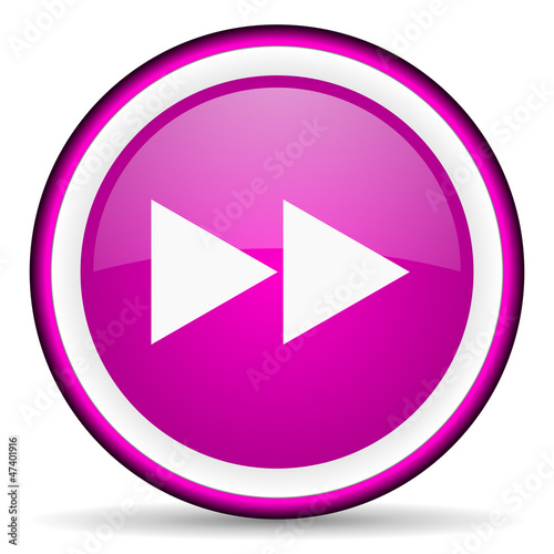 Illustration: scroll violet glossy icon on white background scroll violet glossy icon on white background