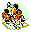  An cartoon like  a clown