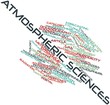 Word cloud for Atmospheric sciences