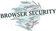 Word cloud for Browser security