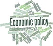Word cloud for Economic policy