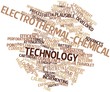 Word cloud for Electrothermal-chemical technology