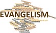 Word cloud for Evangelism
