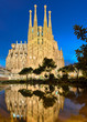 Sagrada Familia At Night, Barc...