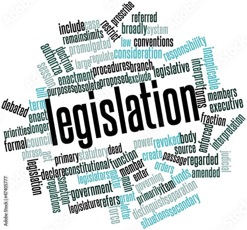 Illustration: Word cloud for Legislation Word cloud for Legislation