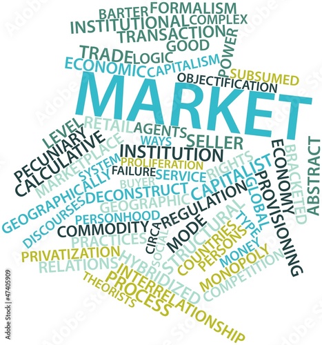 Illustration: Word cloud for Market Word cloud for Market