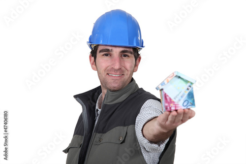 Photo: Construction costs money Construction costs money