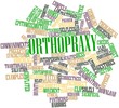 Word cloud for Orthopraxy