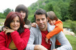 Foto: Family in the countryside Family in the countryside