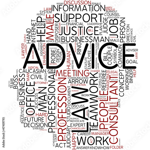 Illustration: advice advice