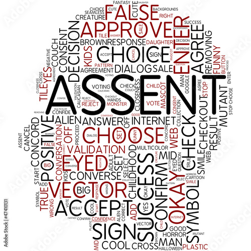 Illustration: assent assent