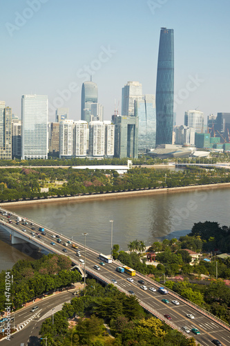 Photo: Downtown with International Financial Centre Downtown with International Financial Centre