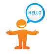 Hello-message