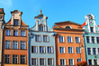 Buildings on Long Market street, Gdansk, Poland
