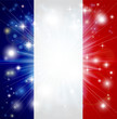 French flag background