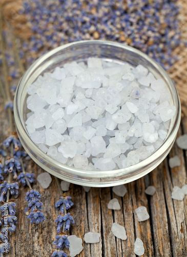 Photo: lavender salt lavender salt