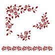 set of roses