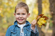 Petit espiègle d'automne (4-5 ans)
