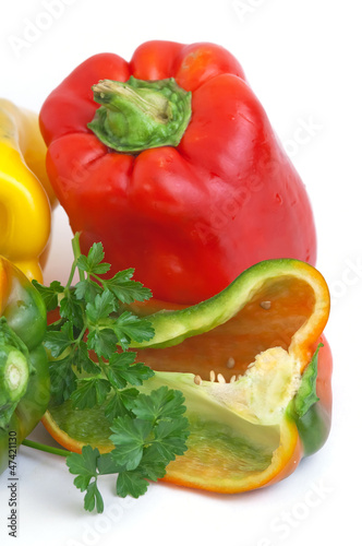 Photo: Peperoni colorati - Colored peppers Peperoni colorati - Colored peppers