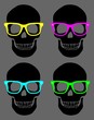 funny skulls