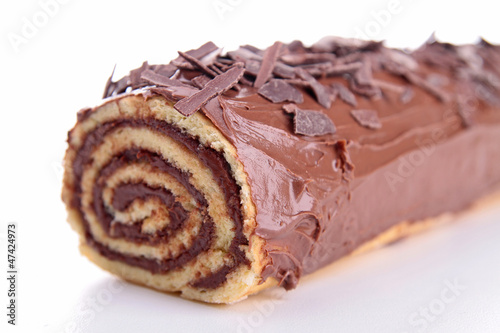 Photo: chocolate swiss roll chocolate swiss roll