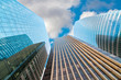 high-rise modern building. Paris. Defense