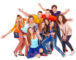 Group sport fan cheer for.