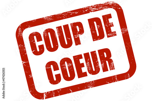 Illustration: Grunge Stempel rot COUP DE COEUR Grunge Stempel rot COUP DE COEUR