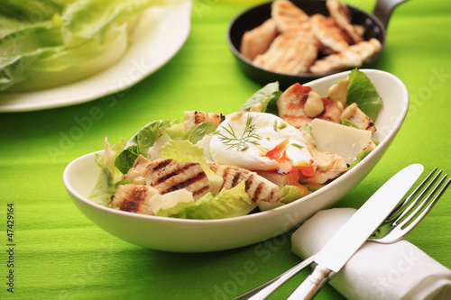 Photo: Chicken Caesar Salad Chicken Caesar Salad