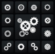 gearwheel mechanism icon