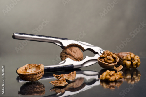 Photo: Walnuts with Nutcracker Walnuts with Nutcracker