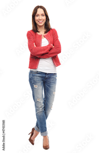Photo: Attractive woman standing Attractive woman standing