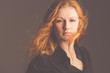 red haired beauty