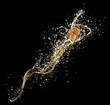  Celebration theme with splashing champagne
