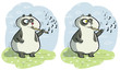 Panda with Flute ... Find 10 Differ. ... solution hidden layer