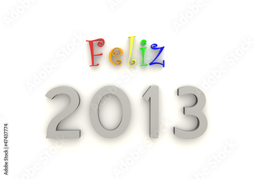 Illustration: Feliz 2013 Feliz 2013